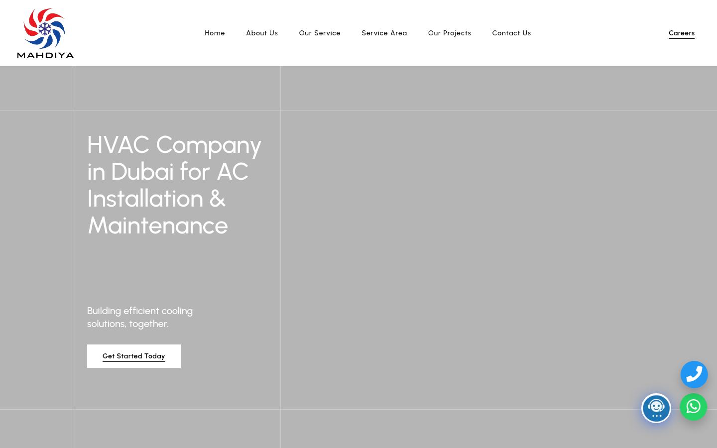Mahdiya Technical Services · HOMEPAGE_SCREENSHOT