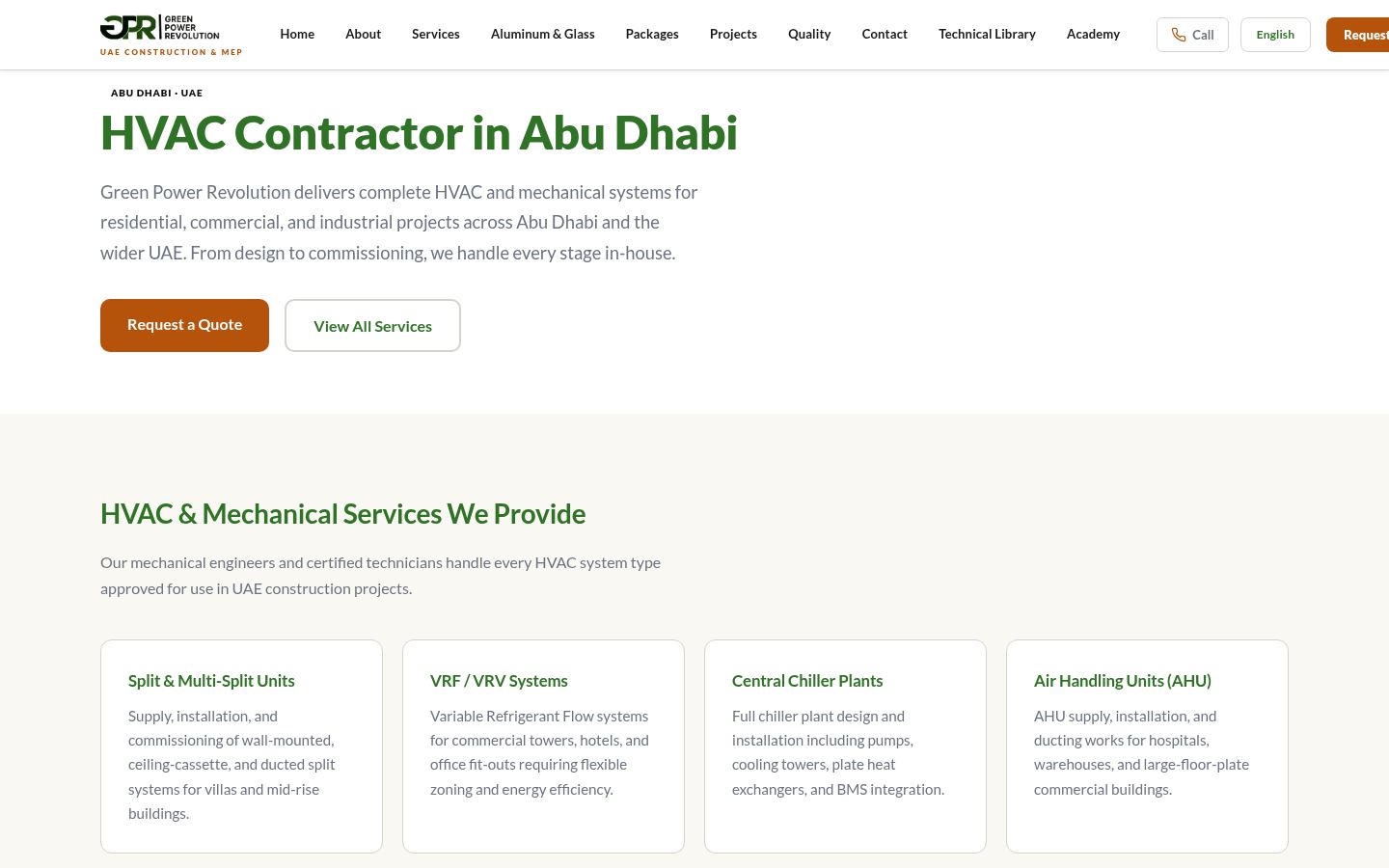 Green Power Revolution · HOMEPAGE_SCREENSHOT