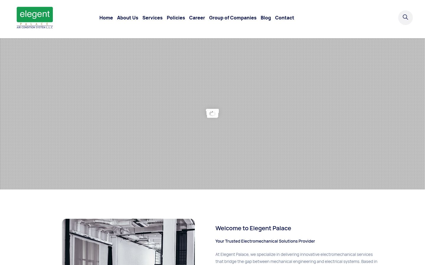 Elegent Palace Air Condition System · HOMEPAGE_SCREENSHOT