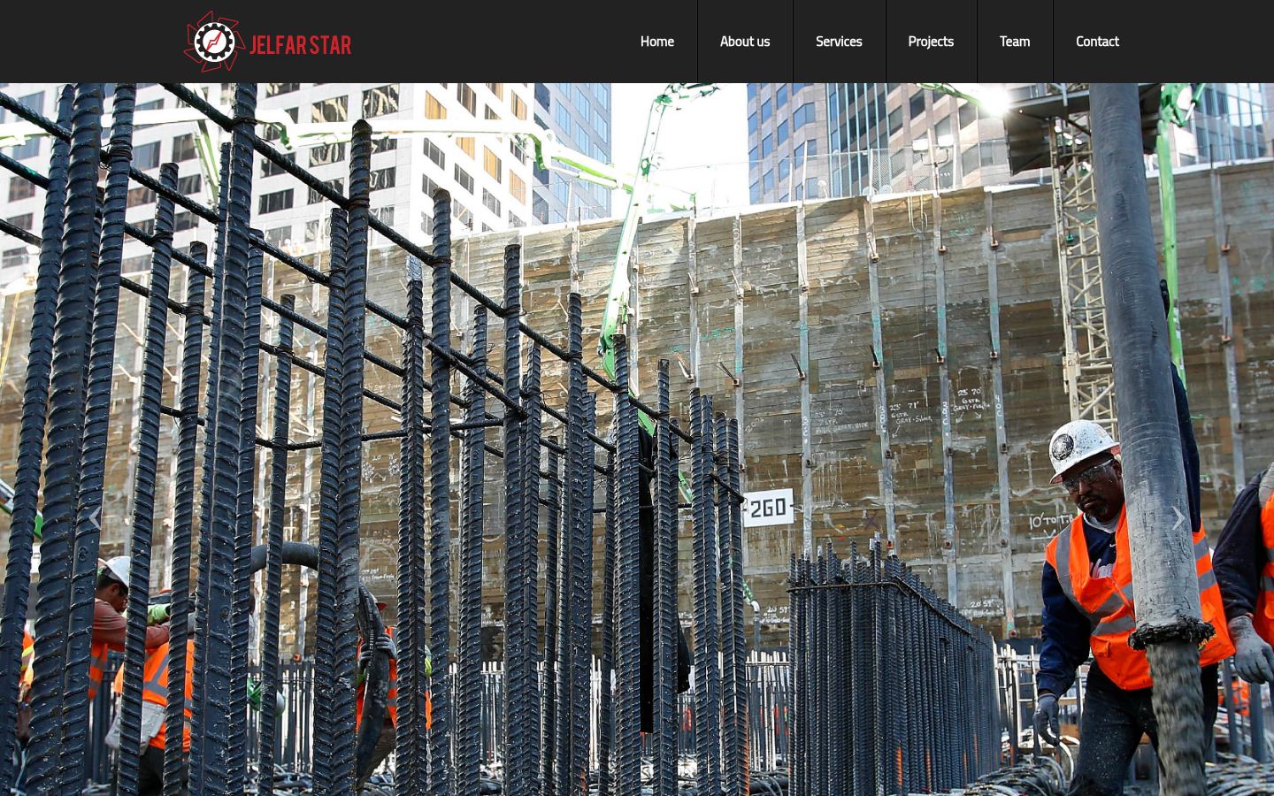 Jelfar Star Electromechanical Works Llc · HOMEPAGE_SCREENSHOT